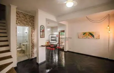 Sobrado com 4 dormitórios à venda, 98 m² por r$ 580.000,00 - aviação - praia grande/sp