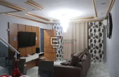Casa com 4 dormitórios à venda por r$ 700.000,00 - nova mirim - praia grande/sp