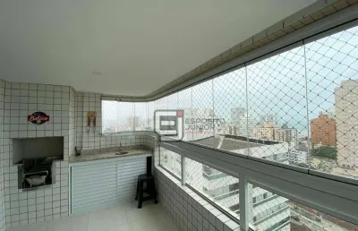 Apartamento com 2 dormitórios à venda, 93 m² por r$ 620.000,00 - aviação - praia grande/sp