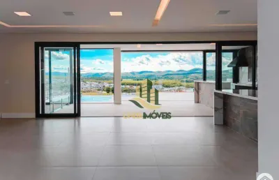 Lindo sobrado com 5 dormitórios à venda, 470 m² por r$ 6.500.000 - condomínio residencial alphaville ii - são josé dos campos/sp