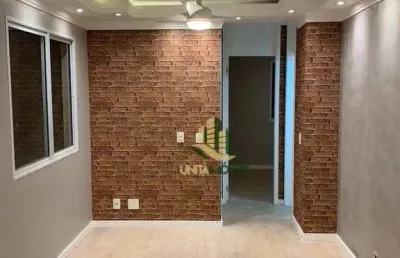 Excelente apartamento com 2 dormitórios à venda, 54 m² por r$ 370.000 - jardim sul - são josé dos campos/sp