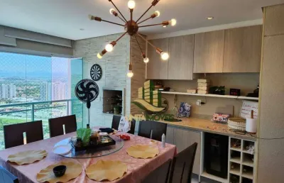 Lindo apartamento com 4 dormitórios à venda, 190 m² por r$ 2.180.000 - jardim aquarius - são josé dos campos/sp
