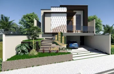 Sobrado com 3 dormitórios à venda, 130 m² por r$ 810.000 - reserva do vale - caçapava/sp