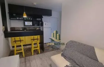Lindo apartamento para locação, com 2 dormitórios, 48 m² por r$ 3.372/mês - jardim augusta - são josé dos campos/sp