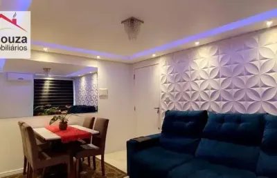 Apartamento com 2 dormitórios à venda, 54 m² por r$ 286.000,00 - parque claret - esteio/rs