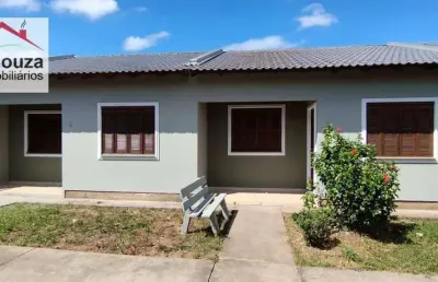 Casa com 2 dormitórios à venda, 59 m² por r$ 239.000 - bela vista - sapucaia do sul/rs
