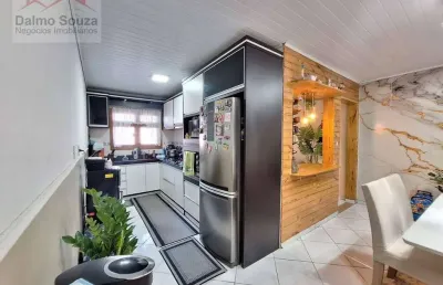 Casa com 2 dormitórios à venda, 73 m² por r$ 399.000,00 - capão da cruz - sapucaia do sul/rs