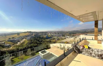 Casa à venda com 4 suites, piscina, área gourmet, quintal gramado no melhor condomínio tipo clube de bragança - residencial vale das águas!!