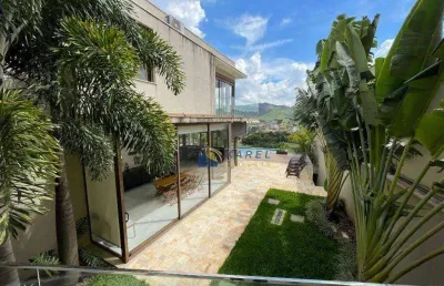 Sobrado à venda no interior com 4 suítes, piscina , área gourmet integrada em condomínio tipo clube vale das águas em bragança paulista  a 86km de sp!