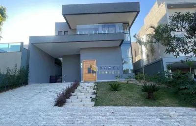 Sobrado novo para venda ou locação com 4 suítes, quintal gramado, piscina e área gourmet no cond. tipo clube campos do conde!!
