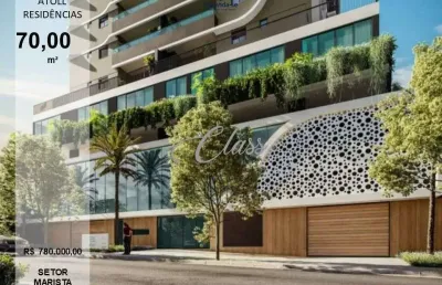 Apartamento à venda no bairro setor marista - goiânia/go