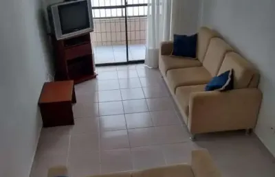 Alugo apartamento 55 m² bairro de vila tupi 1 dormitório com sacada