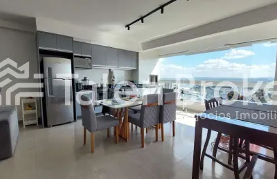 Lindo ap à venda no verano home resort em jacareí. 70m  com sala estendida e ambientes integrados