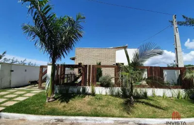 Casa com 2 dormitórios à venda, 130 m² por r$ 680.000,00 - lagoa cortada - balneário gaivota/sc