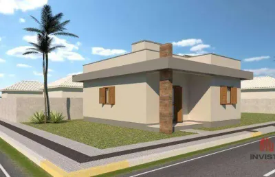 Casa com 2 dormitórios à venda, 72 m² por r$ 340.000,00 - village dunas - balneário gaivota/sc