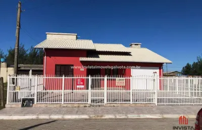 Casa com 3 dormitórios à venda, 161 m² por r$ 690.000,00 - jardim ultramar - balneário gaivota/sc
