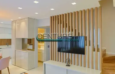 Apartamento duplex - de 2 suítes- totalmente mobiliado e vista panorâmica