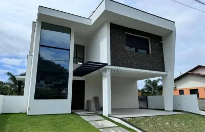 Casa com 3 dormitórios à venda, 230 m² por r$ 1.865.000,00 - canasvieiras - florianópolis/sc