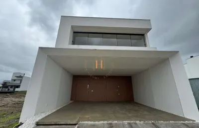 Casa em condomínio fechado com 2 quartos à venda na avenida deltaville, 360, beira rio, biguaçu por r$ 1.290.000