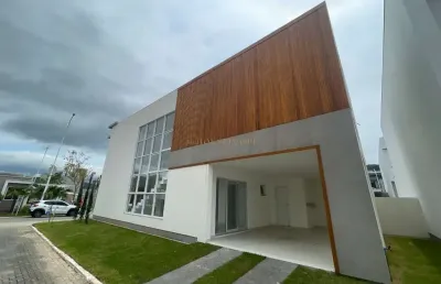Casa em condomínio fechado com 4 quartos à venda na avenida deltaville, 150, beira rio, biguaçu por r$ 1.390.000