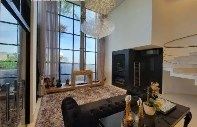 Casa em condomínio fechado com 5 quartos à venda na avenida dos búzios, 2965, jurerê internacional, florianópolis por r$ 13.250.000