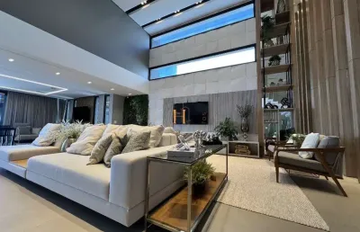 Casa em condomínio fechado com 4 quartos à venda na rua das laranjeiras, 1, bosque das mansões, são josé por r$ 12.000.000