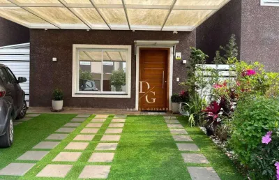 Sobrado com 3 dormitórios à venda, 90 m² por r$ 470.000,00 - condomínio jardins do parque amendoeiras - taubaté/sp