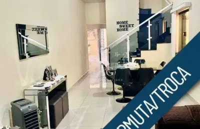Sobrado com 3 dormitórios à venda, 204 m² por r$ 532.000,00 - bosque flamboyant - taubaté/sp