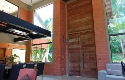 Casa com 4 dormitórios à venda, 460 m² por r$ 2.200.000 - chácaras cataguá - taubaté/sp