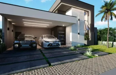 Casa com 4 dormitórios à venda, 190 m² por r$ 1.596.000,00 - residencial ouroville - taubaté/sp