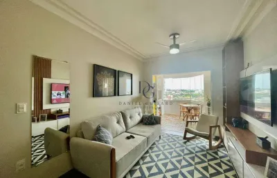 Apartamento com 2 dormitórios, 76 m² - venda por r$ 500.000,00 ou aluguel por r$ 3.235,00/mês - vila jaboticabeiras - taubaté/sp