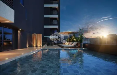 Apartamento em obra em porto belo frente avenida entrega 2028
