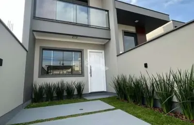 Última unidade - sobrado pronto para morar em tijucas