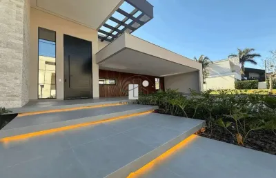 Casa em condomínio fechado com 4 quartos à venda na melo peixoto, km, 163, jardim tarobá, cambé por r$ 2.990.000
