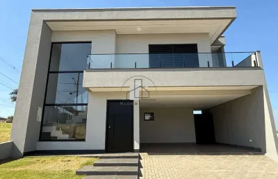 Casa em condomínio fechado com 3 quartos à venda na moair marques, 400, gleba esperança, londrina por r$ 1.340.000