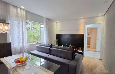 Apartamento com 2 dormitórios à venda, 62 m² por r$ 300.000,00 - parque são vicente - mauá/sp