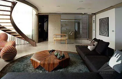 Cobertura com 3 dormitórios à venda, 460 m² por r$ 7.200.000,00 - jardim - santo andré/sp