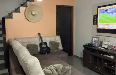 Sobrado com 3 dormitórios à venda, 191 m² por r$ 400.000,00 - parque das américas - mauá/sp