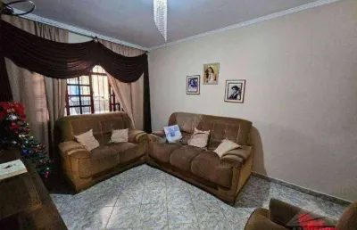 Sobrado com 4 dormitórios à venda, 201 m² por r$ 430.000,00 - vila nova mauá - mauá/sp