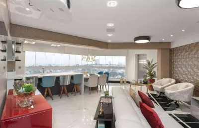 Apartamento à venda, 160 m² por r$ 2.200.000,00 - vila guiomar - santo andré/sp
