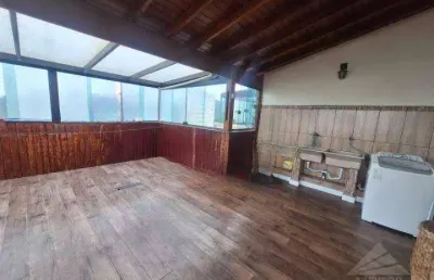 Cobertura com 3 dormitórios à venda, 114 m² por r$ 660.000,00 - parque são vicente - mauá/sp
