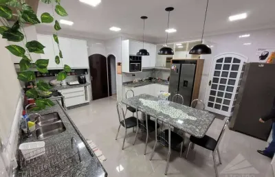 Casa com 3 dormitórios à venda, 400 m² por r$ 1.800.000,00 - estância noblesse - ribeirão pires/sp