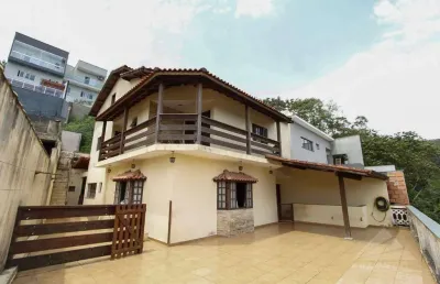 Sobrado com 4 dormitórios à venda, 378 m² - jardim pastoril - ribeirão pires/sp