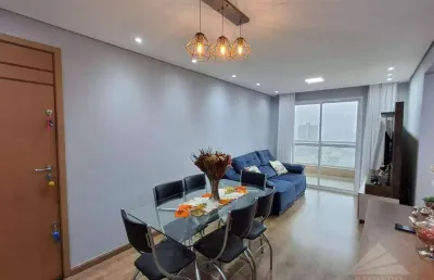 Apartamento com 3 dormitórios à venda, 76 m² por r$ 490.000 - vila guarani - mauá/sp