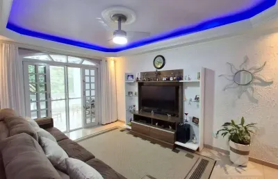 Sobrado com 3 dormitórios à venda, 239 m² por r$ 850.000,00 - jardim pedroso - mauá/sp