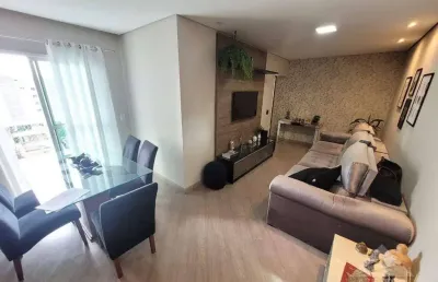 Apartamento com 2 dormitórios à venda, 63 m²  vila bocaina - mauá/sp