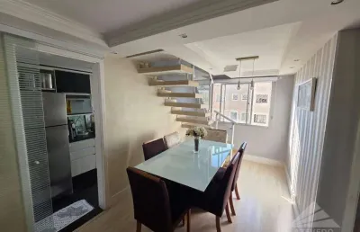 Cobertura à venda, 92 m² por r$ 380.000,00 - parque são vicente - mauá/sp
