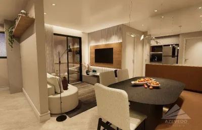 Apartamento com 2 dormitórios à venda, 46 m² por r$ 312.800,00 - vila guarani - mauá/sp