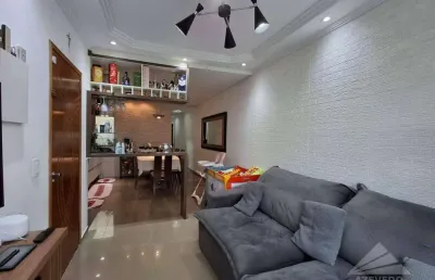 Cobertura com 2 dormitórios à venda, 148 m² por r$ 550.000,00 - vila alzira - santo andré/sp
