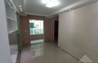 Apartamento com 2 dormitórios para alugar, 56 m² - parque são vicente - mauá/sp